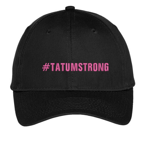 Tatum Strong Black Youth Twill Cap Thumbnail